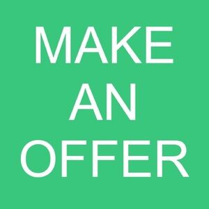 Reasonable offers will be accepted